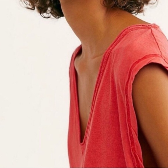 Free People Dreamy Tank in Ignition NWT - Picture 2 of 12